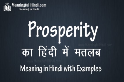 enjoy your day with lots of happiness and prosperity meaning in hindi