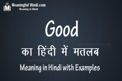 good review meaning in hindi with example